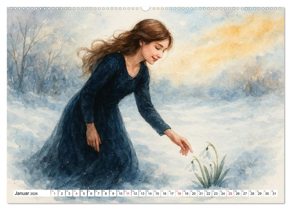 Im Zeichen der Göttin (CALVENDO Premium Wandkalender 2026)