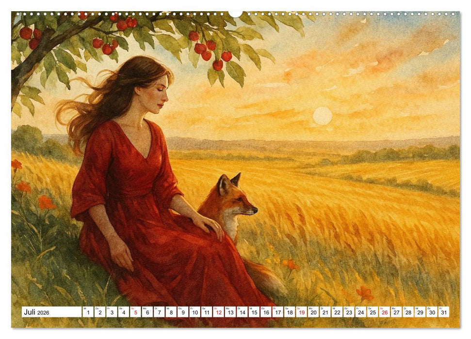 Im Zeichen der Göttin (CALVENDO Premium Wandkalender 2026)