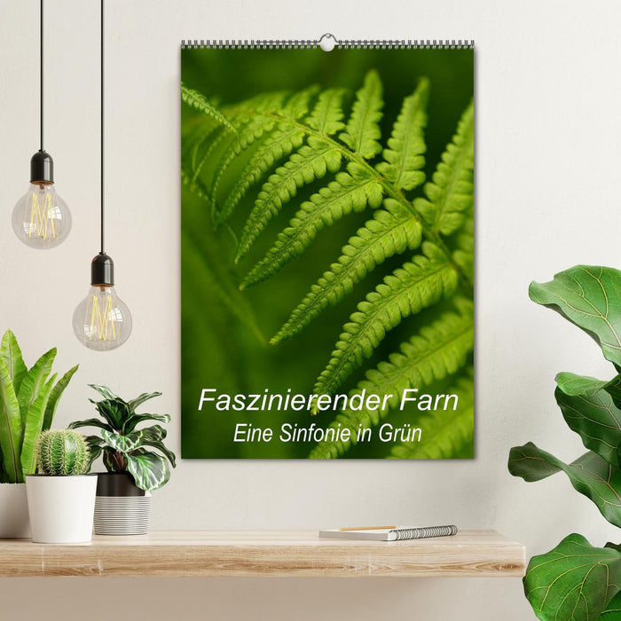 Faszinierender Farn - Eine Sinfonie in Grün (CALVENDO Wandkalender 2026)