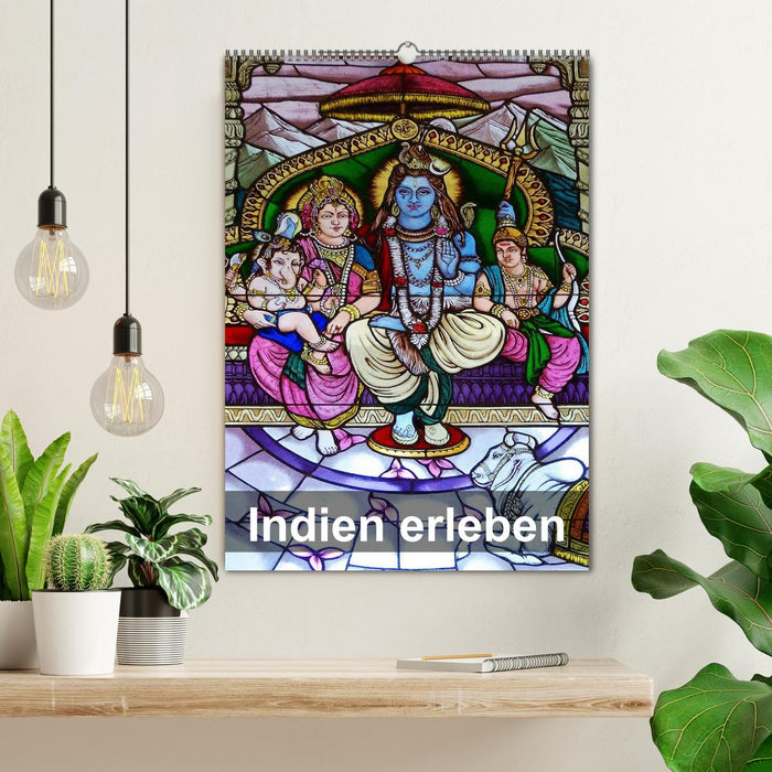 Indien erleben (CALVENDO Wandkalender 2026)