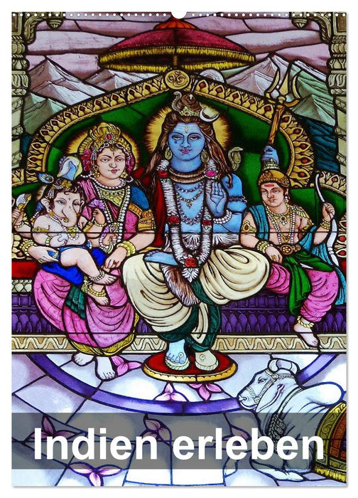 Indien erleben (CALVENDO Wandkalender 2026)