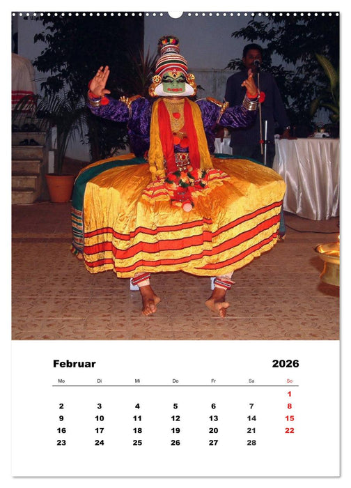 Indien erleben (CALVENDO Wandkalender 2026)