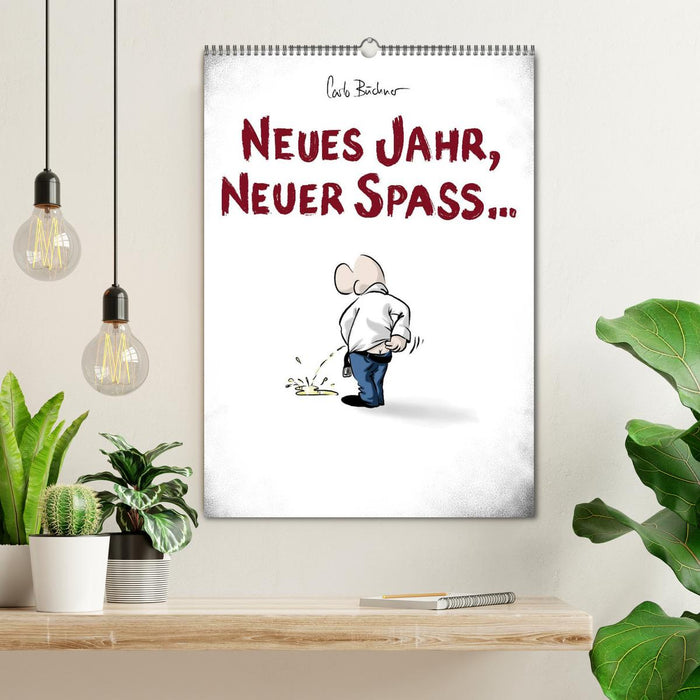 NEUES JAHR, NEUER SPASS... (CALVENDO Wandkalender 2026)