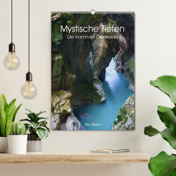 Mystische Tiefen - Die Klammen Österreichs (CALVENDO Wandkalender 2026)