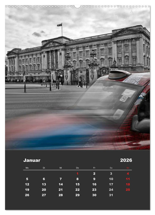 Glanzlichter einer Metropole LONDON (CALVENDO Premium Wandkalender 2026)