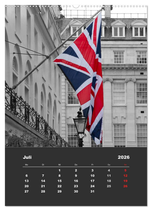 Glanzlichter einer Metropole LONDON (CALVENDO Premium Wandkalender 2026)