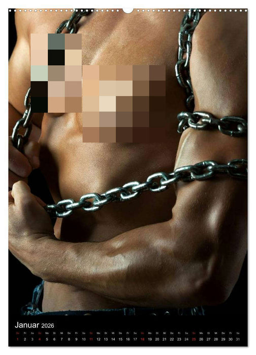 Erotik - Gladiatoren und Engel (CALVENDO Premium Wandkalender 2026)