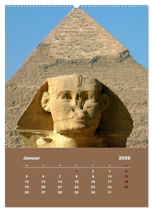Antikes Ägypten (CALVENDO Premium Wandkalender 2026)