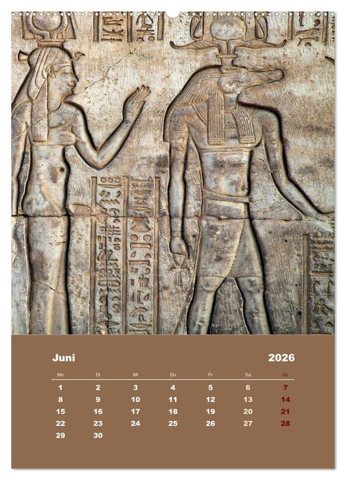 Antikes Ägypten (CALVENDO Premium Wandkalender 2026)