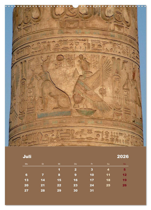 Antikes Ägypten (CALVENDO Premium Wandkalender 2026)