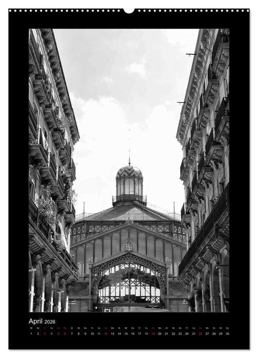 In den Gassen von Barcelona (CALVENDO Wandkalender 2026)