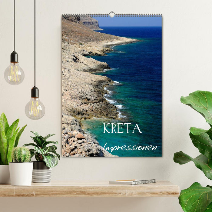 Kreta Impressionen (CALVENDO Wandkalender 2026)