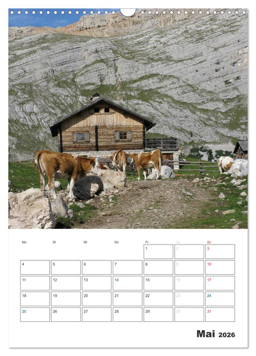 Alta Badia – Traumlandschaft für Bergsteiger und Wanderer (CALVENDO Wandkalender 2026)