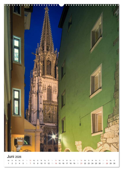 Regensburg – Perle der Oberpfalz (CALVENDO Wandkalender 2026)