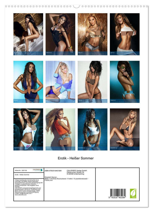 Erotik - Heißer Sommer (CALVENDO Premium Wandkalender 2026)