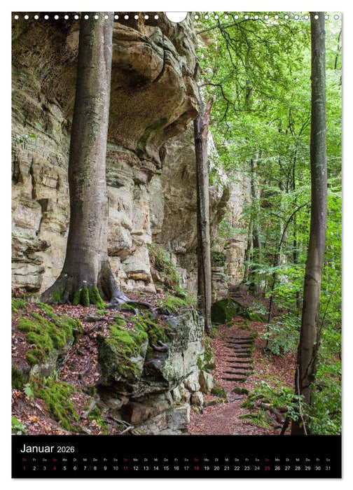 Kleine Luxemburger Schweiz (CALVENDO Wandkalender 2026)