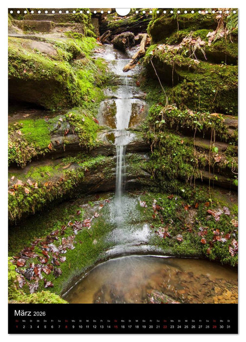 Kleine Luxemburger Schweiz (CALVENDO Wandkalender 2026)