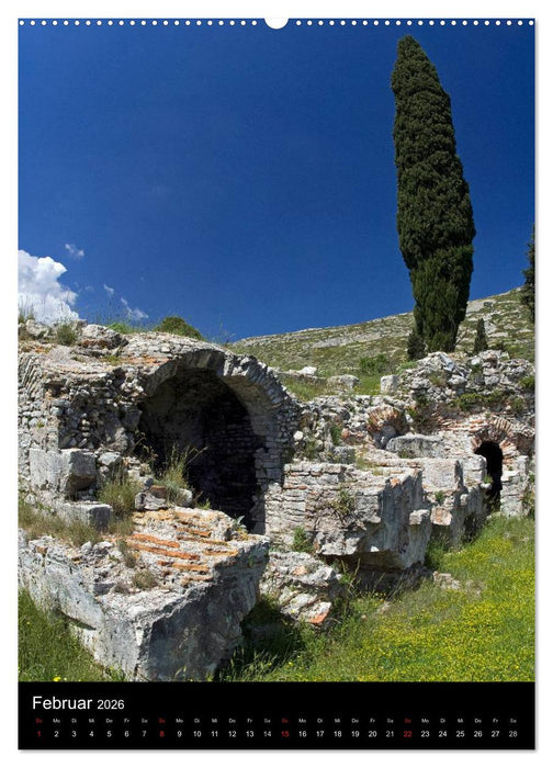 Hellas Inseln und Festland (CALVENDO Wandkalender 2026)