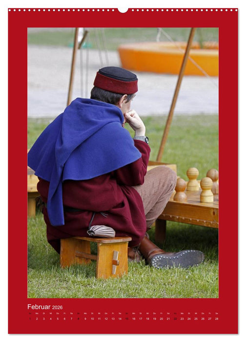 Ausflug ins Mittelalter (CALVENDO Premium Wandkalender 2026)