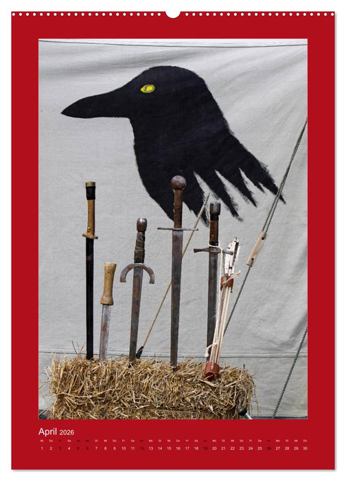 Ausflug ins Mittelalter (CALVENDO Premium Wandkalender 2026)