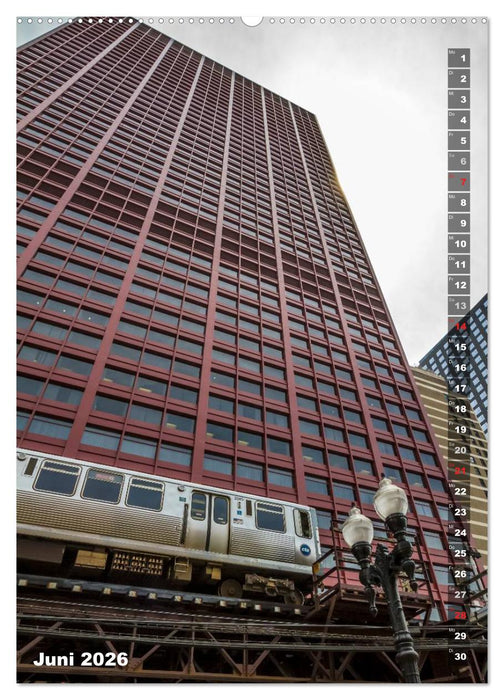 CHICAGO Der Stadtkern (CALVENDO Wandkalender 2026)