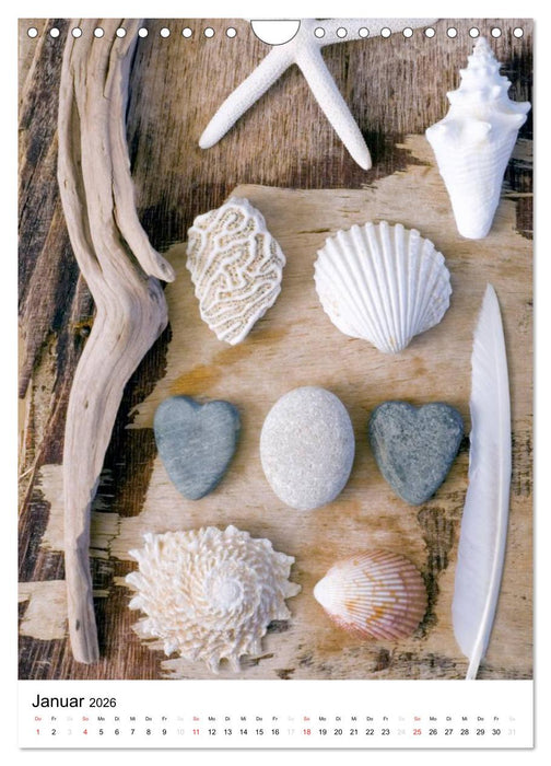 Steinherzen 2026 (CALVENDO Wandkalender 2026)