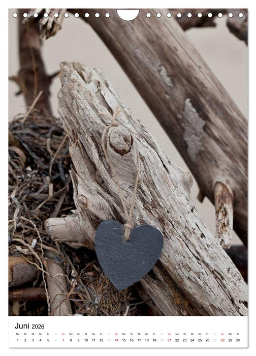 Steinherzen 2026 (CALVENDO Wandkalender 2026)
