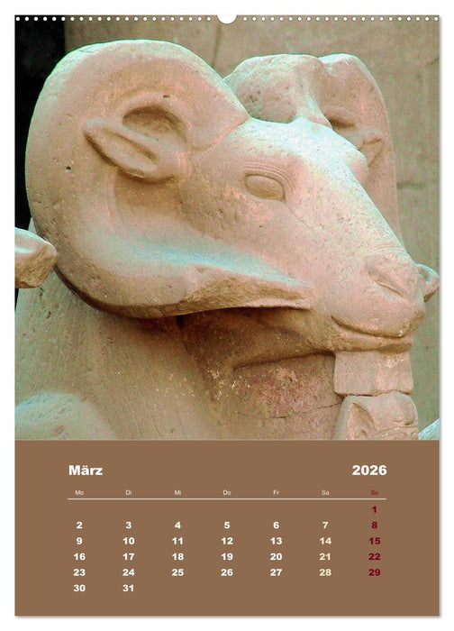 Antikes Ägypten (CALVENDO Wandkalender 2026)