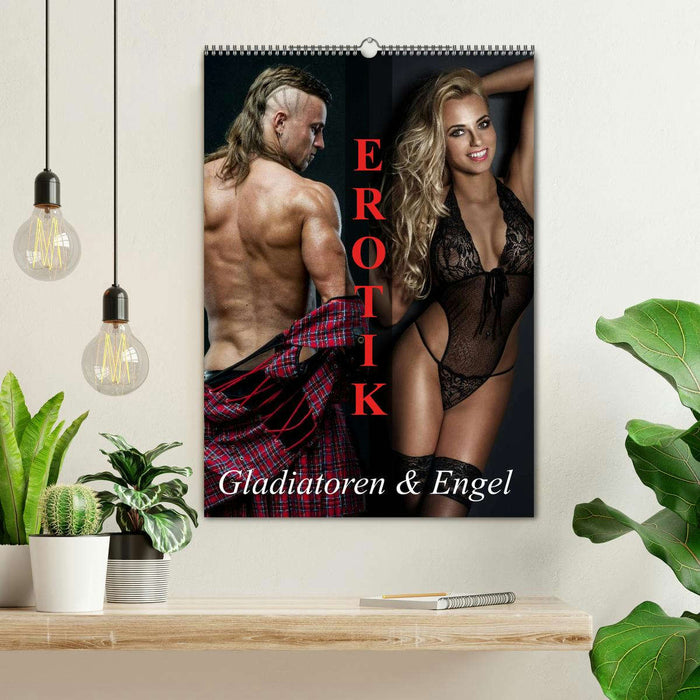 Erotik - Gladiatoren und Engel (CALVENDO Wandkalender 2026)