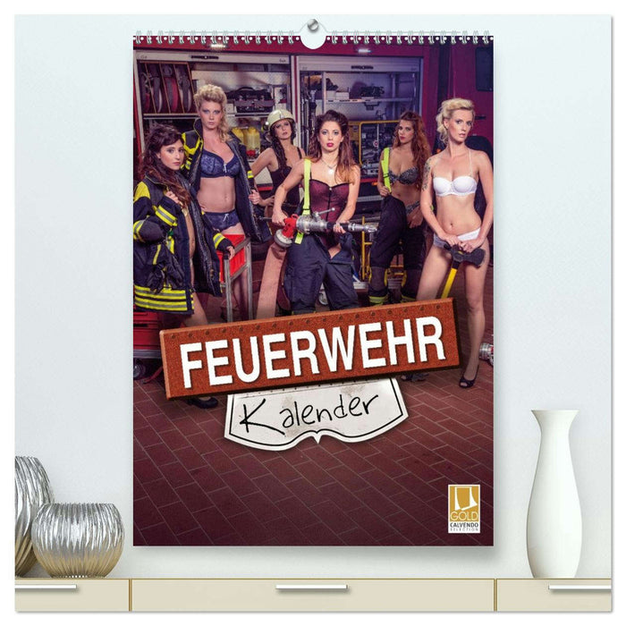 Feuerwehrkalender 2026 (CALVENDO Premium Wandkalender 2026)