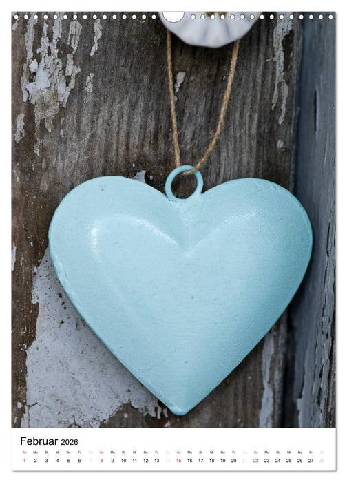 Bilder, die von Herzen kommen (CALVENDO Wandkalender 2026)
