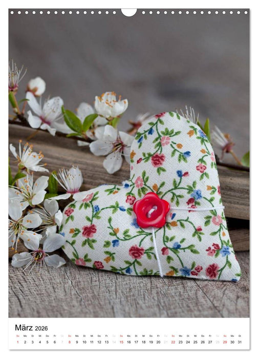 Bilder, die von Herzen kommen (CALVENDO Wandkalender 2026)