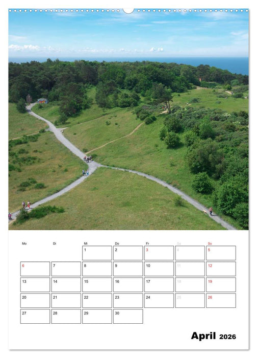 Rügen und Hiddensee - Bilder eines Sommers / Planer (CALVENDO Wandkalender 2026)