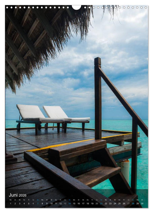 Malediven - Inselwelt im Indischen Ozean (CALVENDO Wandkalender 2026)