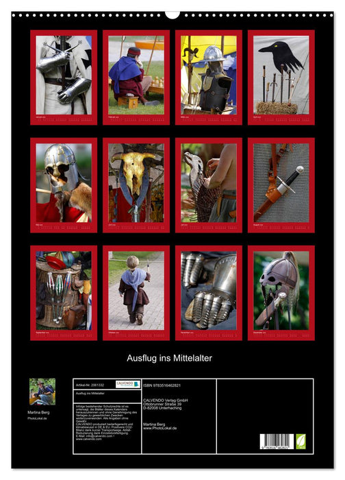 Ausflug ins Mittelalter (CALVENDO Wandkalender 2026)