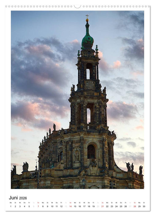 Bilder aus Dresden (CALVENDO Premium Wandkalender 2026)