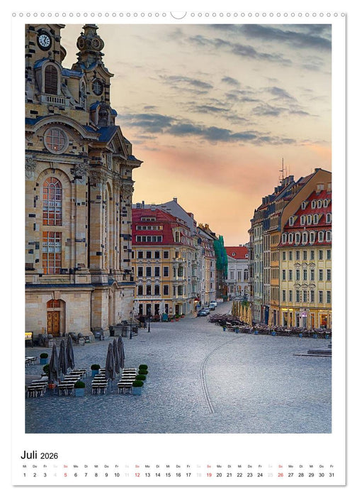 Bilder aus Dresden (CALVENDO Premium Wandkalender 2026)