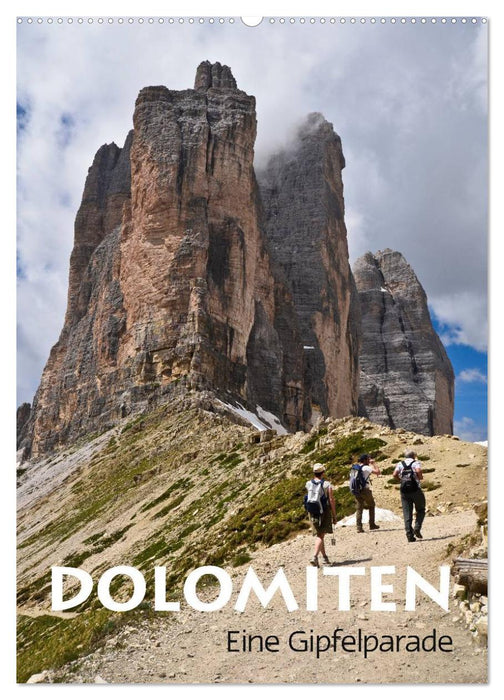 Dolomiten – Eine Gipfelparade (CALVENDO Wandkalender 2026)