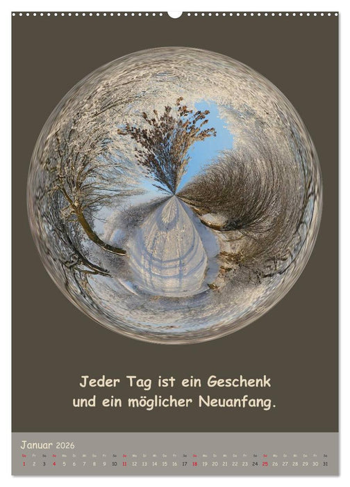 Meditative Natur (CALVENDO Premium Wandkalender 2026)