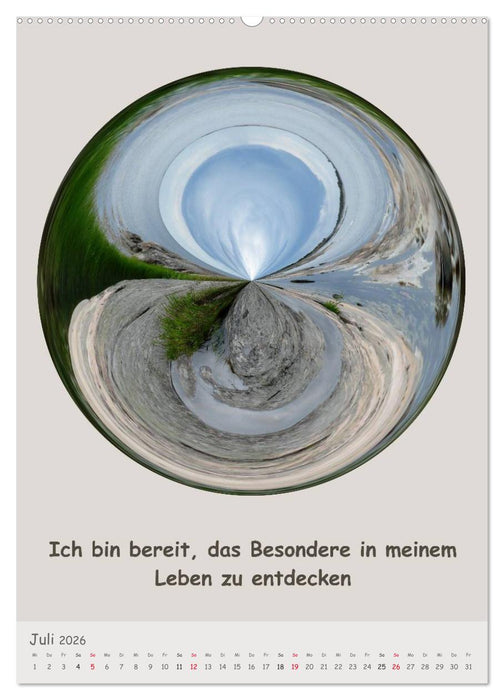 Meditative Natur (CALVENDO Premium Wandkalender 2026)