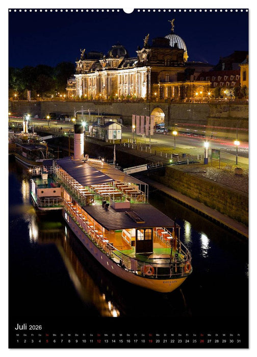 Die wunderschöne Stadt Dresden (CALVENDO Premium Wandkalender 2026)