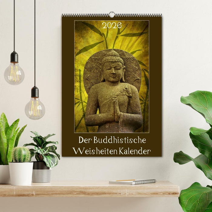 Der Buddhistische Weisheiten Kalender (CALVENDO Wandkalender 2026)