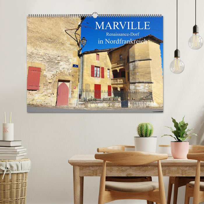 Marville - Renaissance-Dorf in Nordfrankreich (CALVENDO Wandkalender 2026)