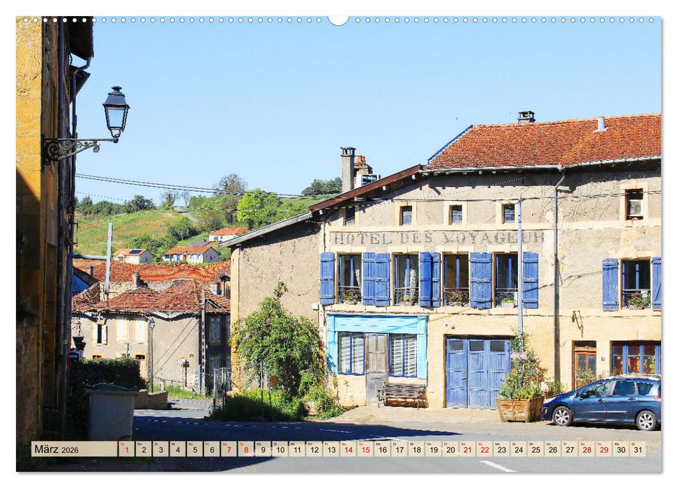 Marville - Renaissance-Dorf in Nordfrankreich (CALVENDO Wandkalender 2026)