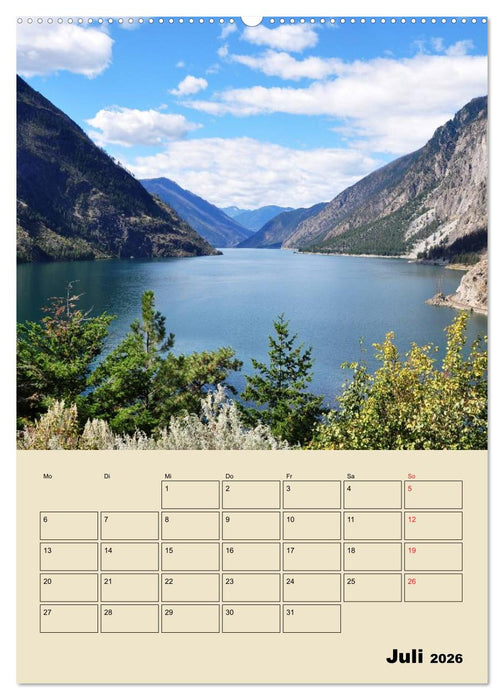 Kanadas große Seen / Planer (CALVENDO Premium Wandkalender 2026)