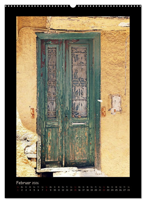 Ein und Aus auf Kreta (CALVENDO Premium Wandkalender 2026)