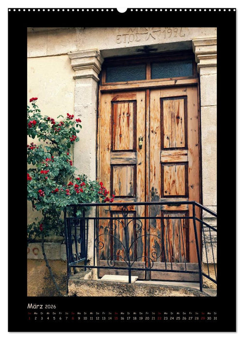 Ein und Aus auf Kreta (CALVENDO Premium Wandkalender 2026)