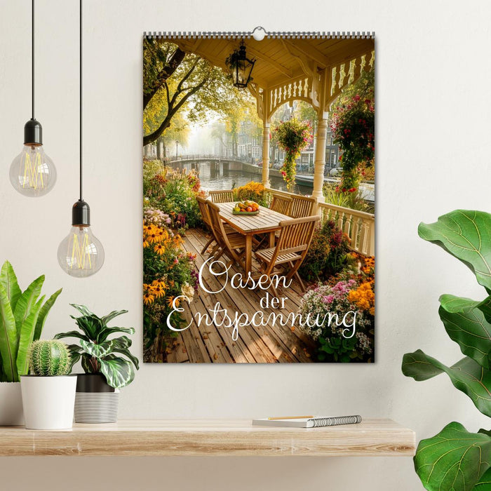 Oasen der Entspannung (CALVENDO Wandkalender 2026)