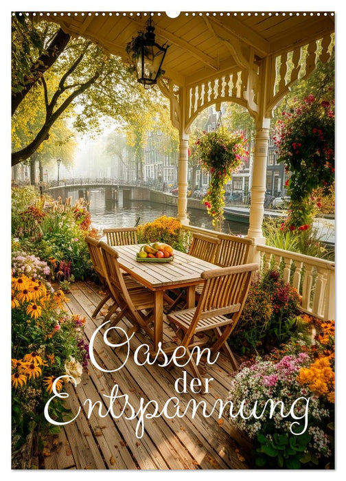 Oasen der Entspannung (CALVENDO Wandkalender 2026)