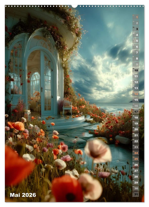 Oasen der Entspannung (CALVENDO Wandkalender 2026)